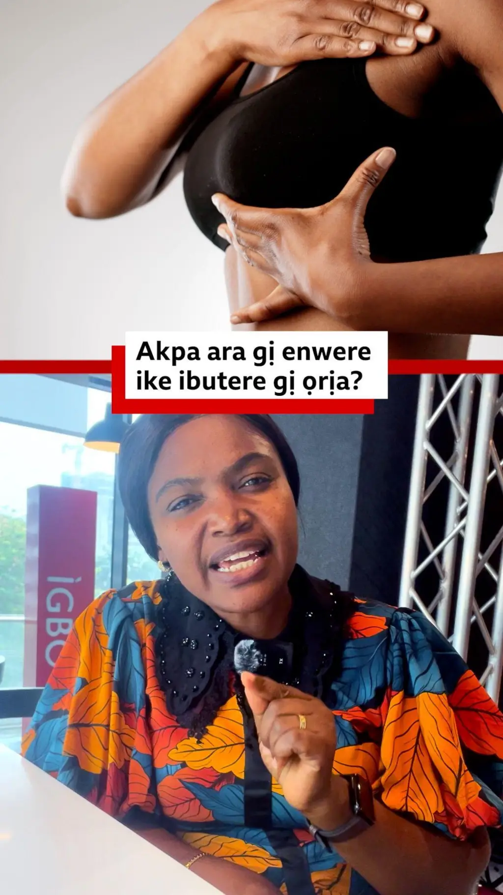 Ọ dị oke mkpa na ị na-eyikwasị akpa ara 'bra' nke kwesịrị gị.