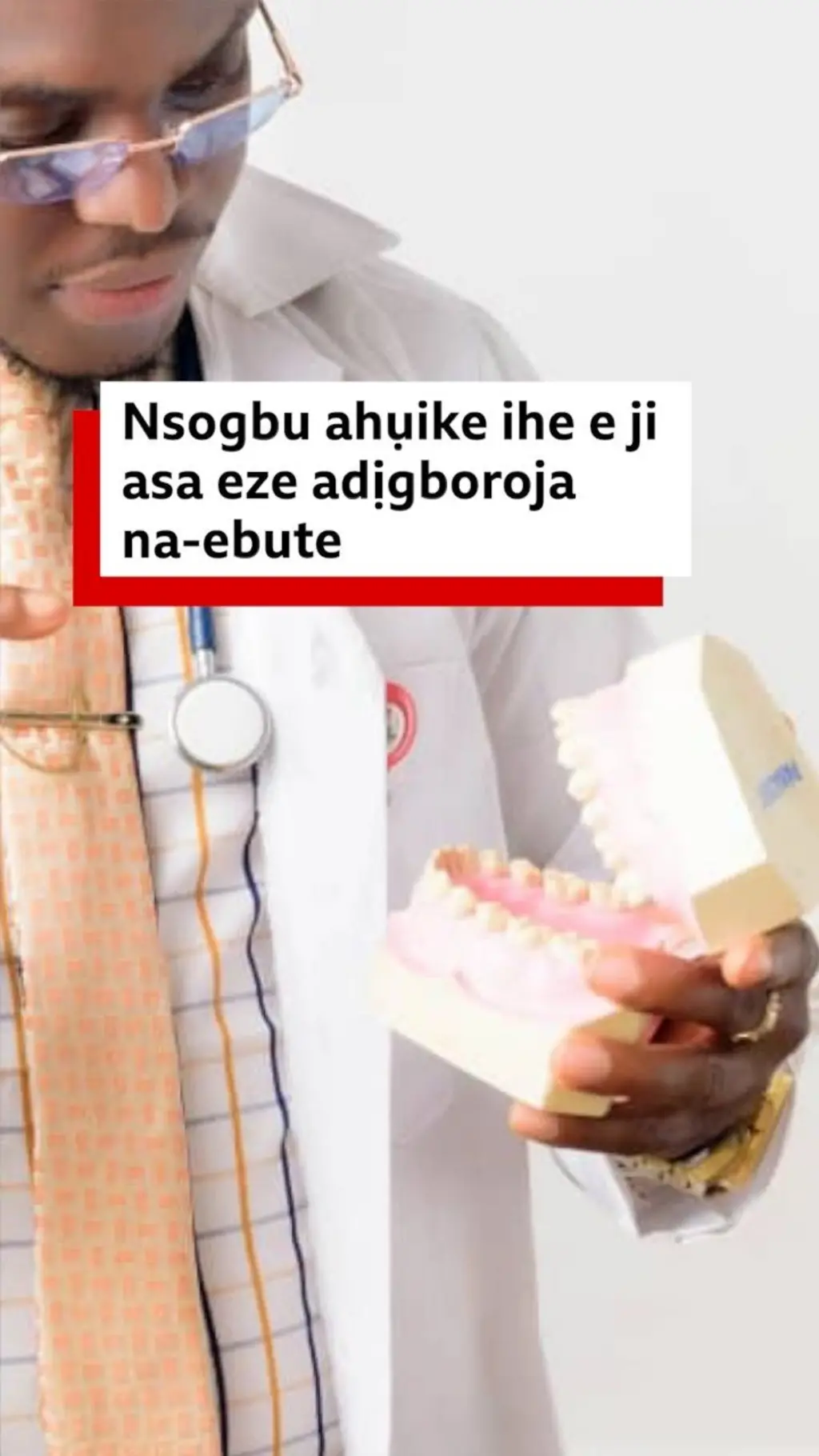 Dọkịta eze bụ Okereke Ogbonnaya nke BBC Igbo gbara ajụjụ ọnụ maka ihe e ji asa eze.