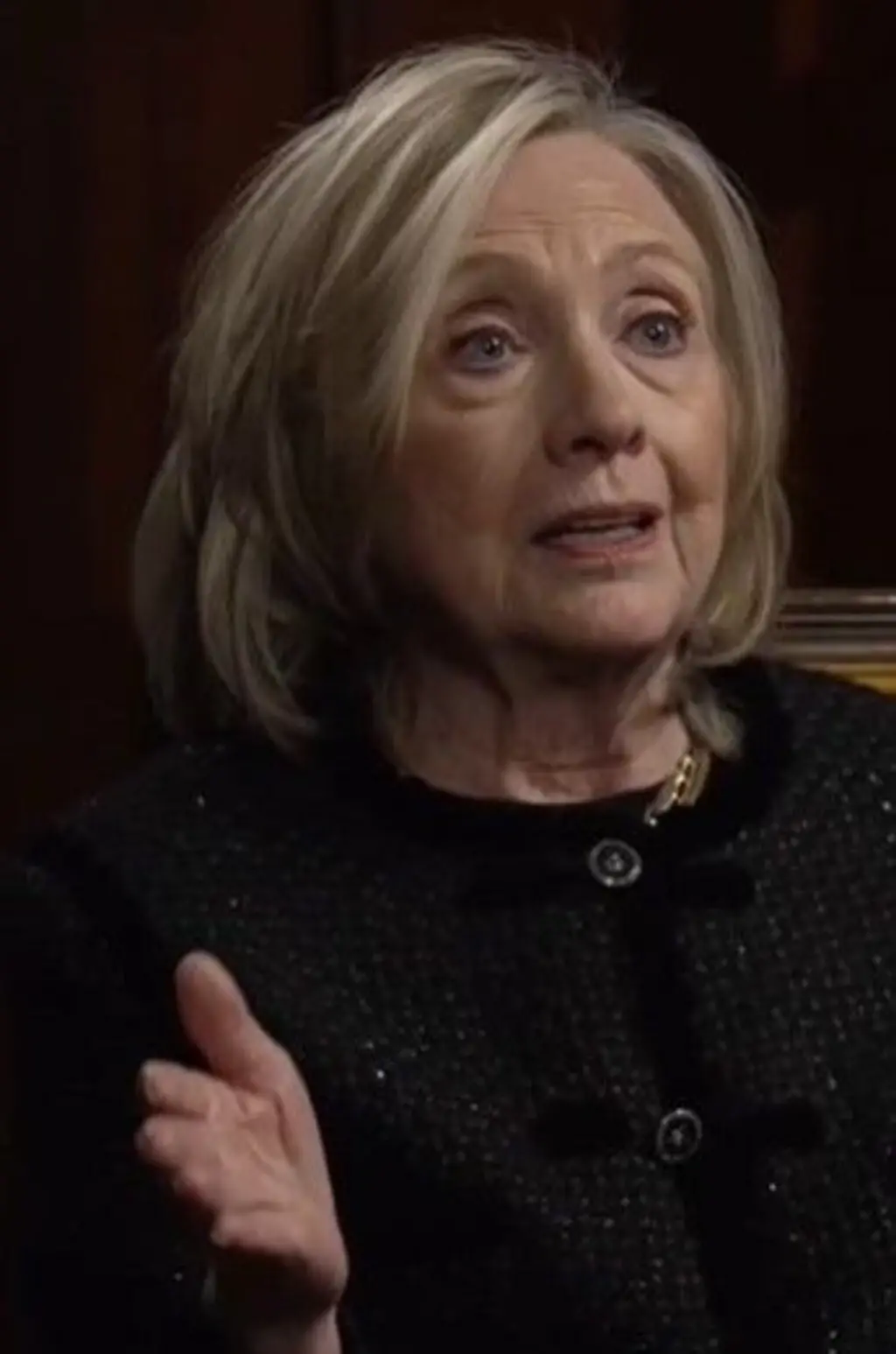 Hillary Clinton em entrevista à BBC