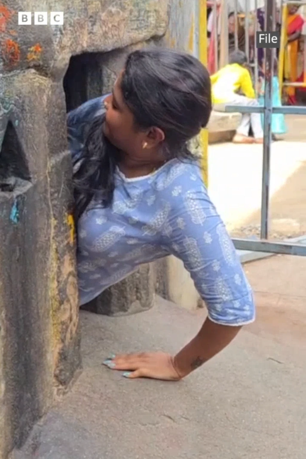 இடுக்கு பிள்ளையார் கோயில் நுழைவாயில்