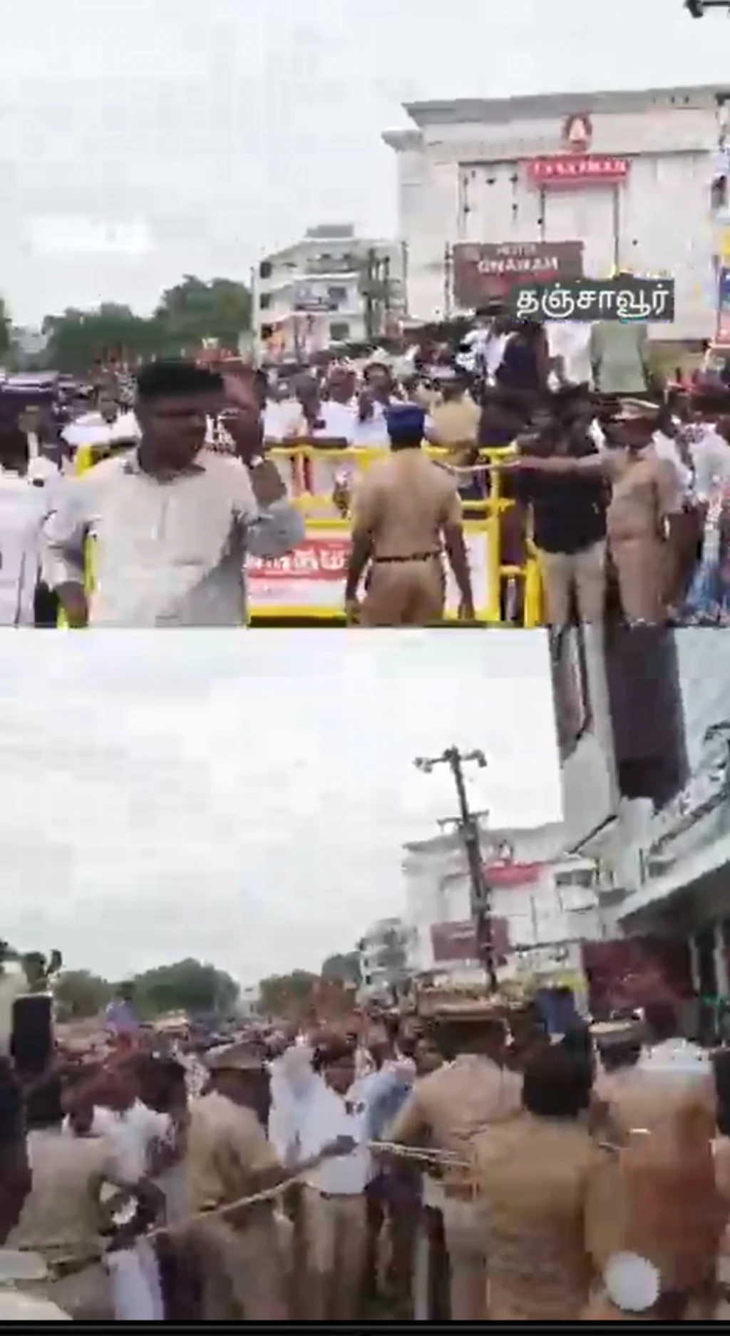 திமுக, தவெகவினர் இடையே மோதல் ஏற்படும் சூழல்