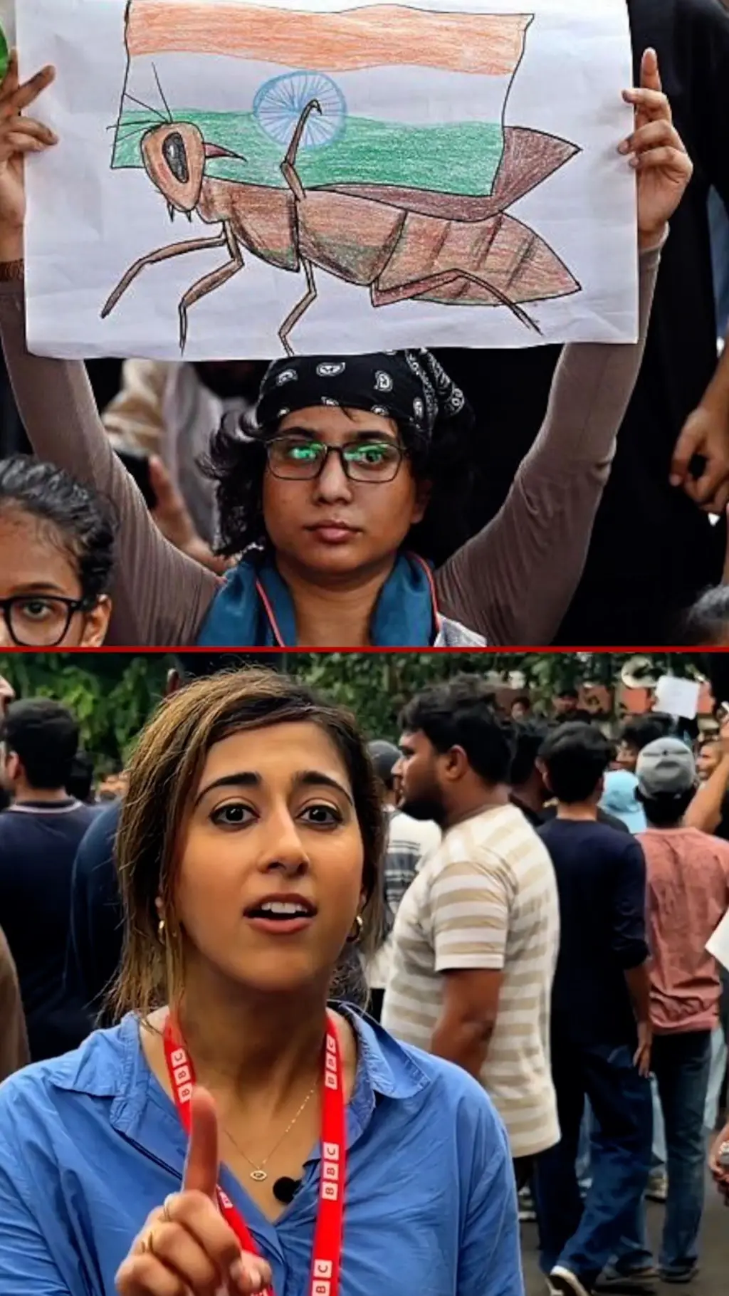 'කැරපොතු පක්ෂයේ' විරෝධතා