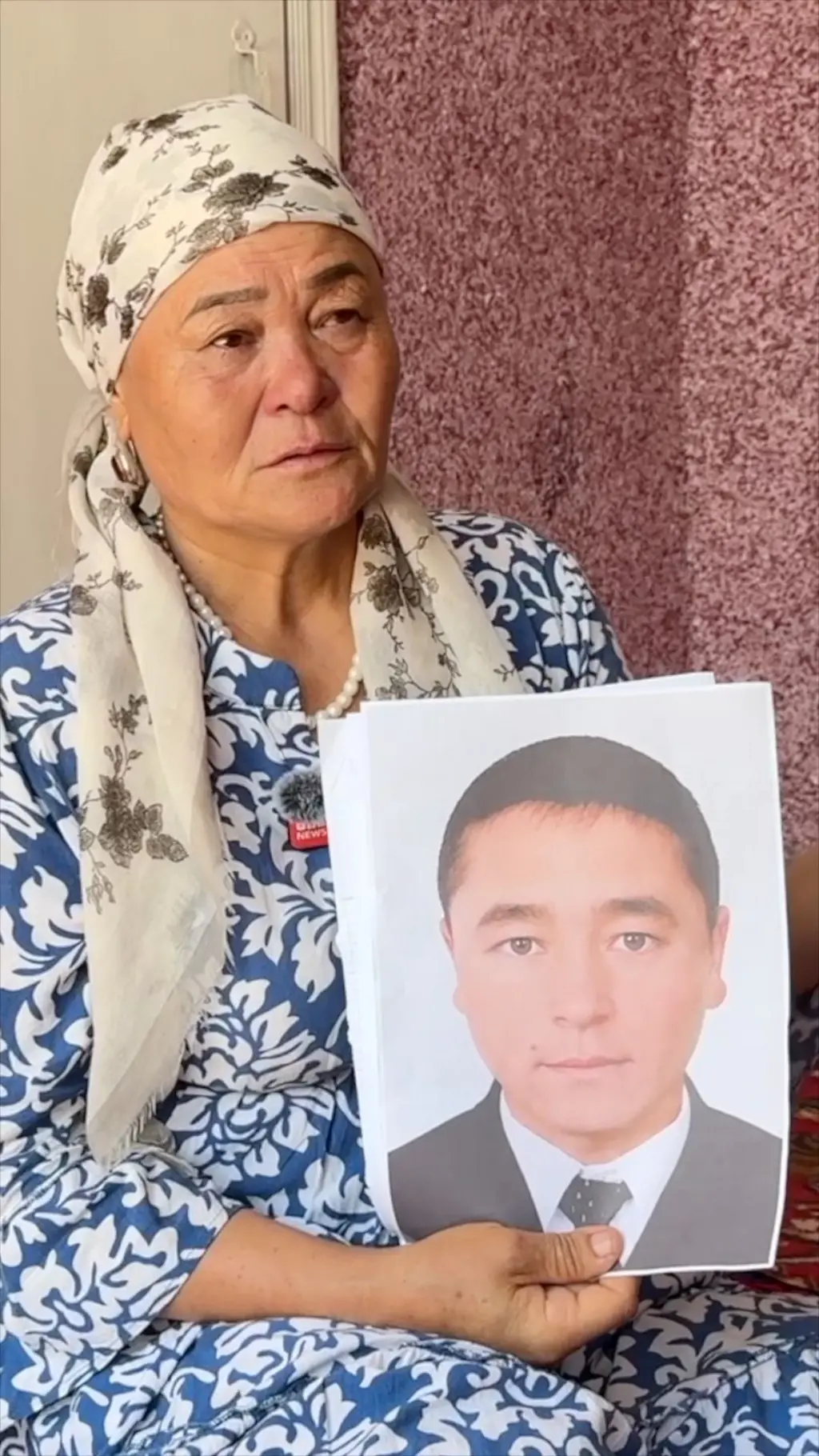 a grieving mother