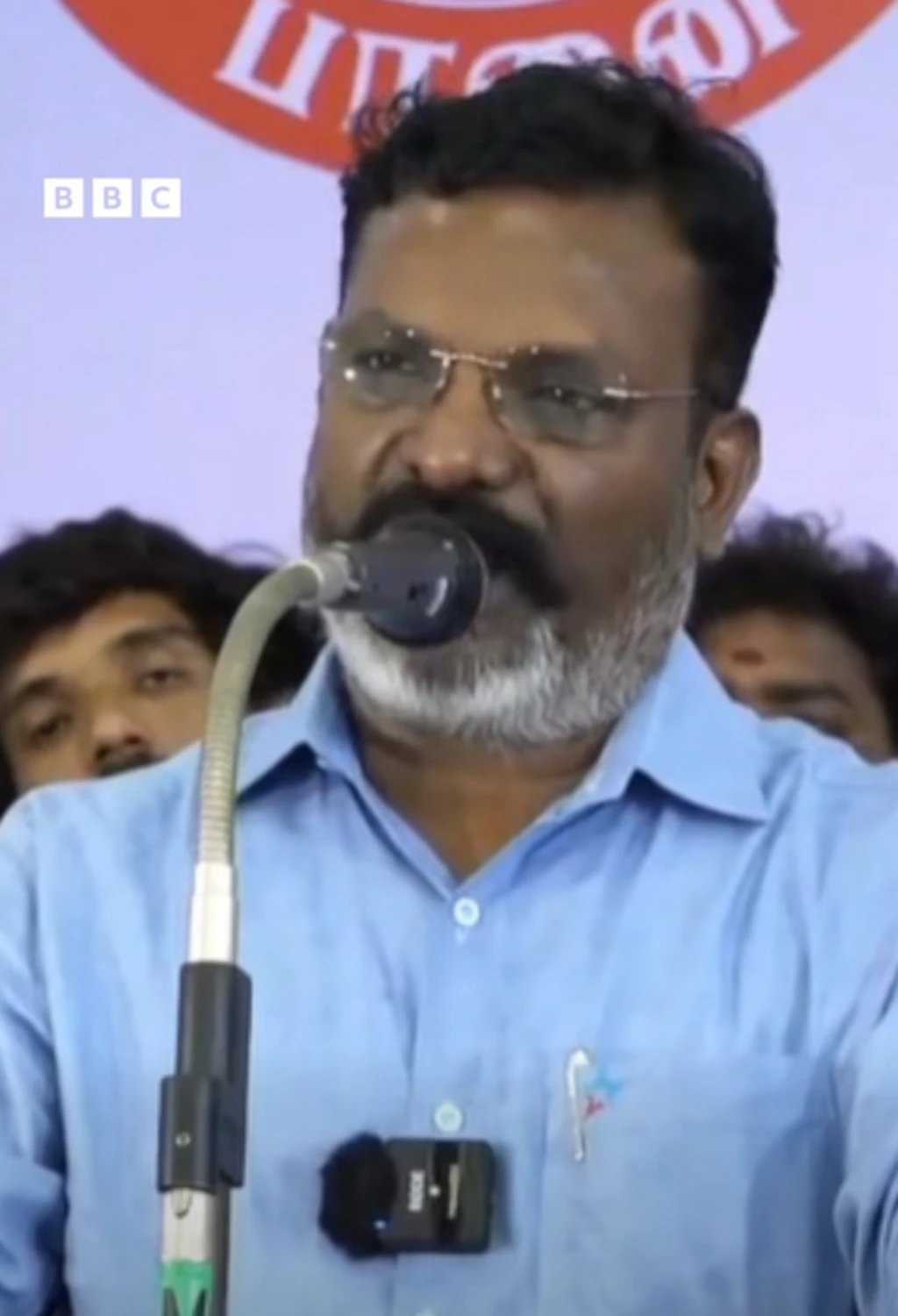 காணொளி: சீமானை மறைமுகமாக குறிப்பிட்டு திமுகவை விமர்சித்த திருமாவளவன்
