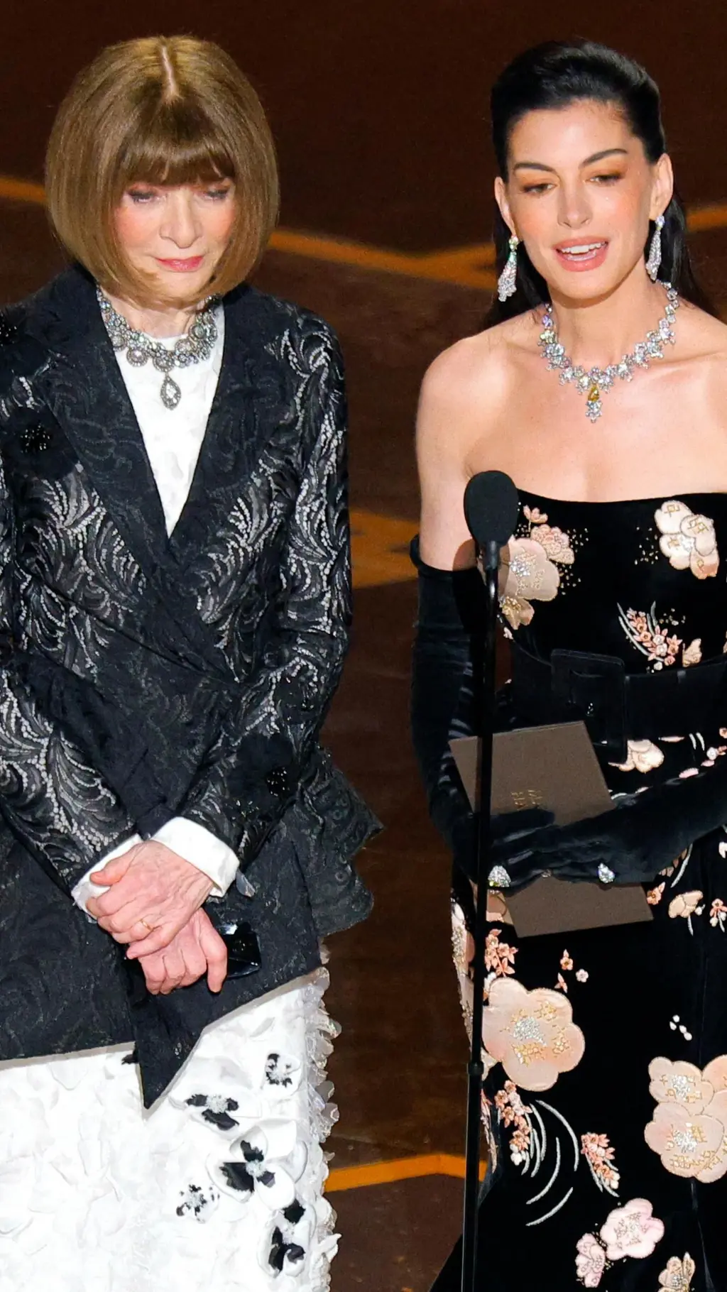 Anna Wintour e Anne Hathaway