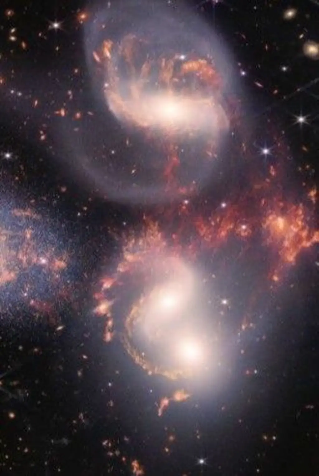 Imagem do universo capturada pela Nasa