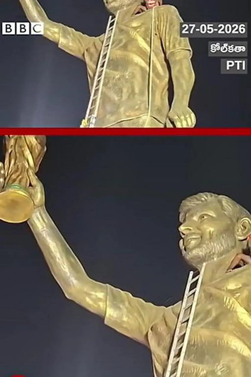 మెస్సీ విగ్రహం