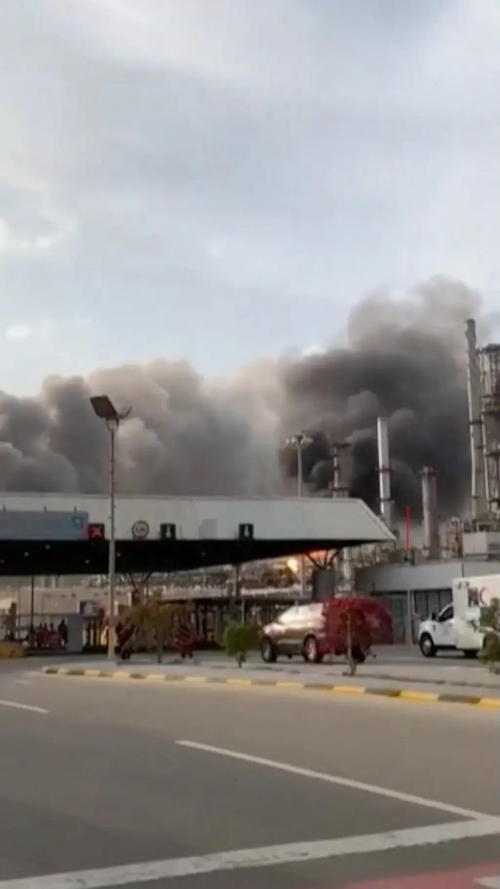 حمله ایران به یک پالایشگاه وابسته به آرامکو در عربستان