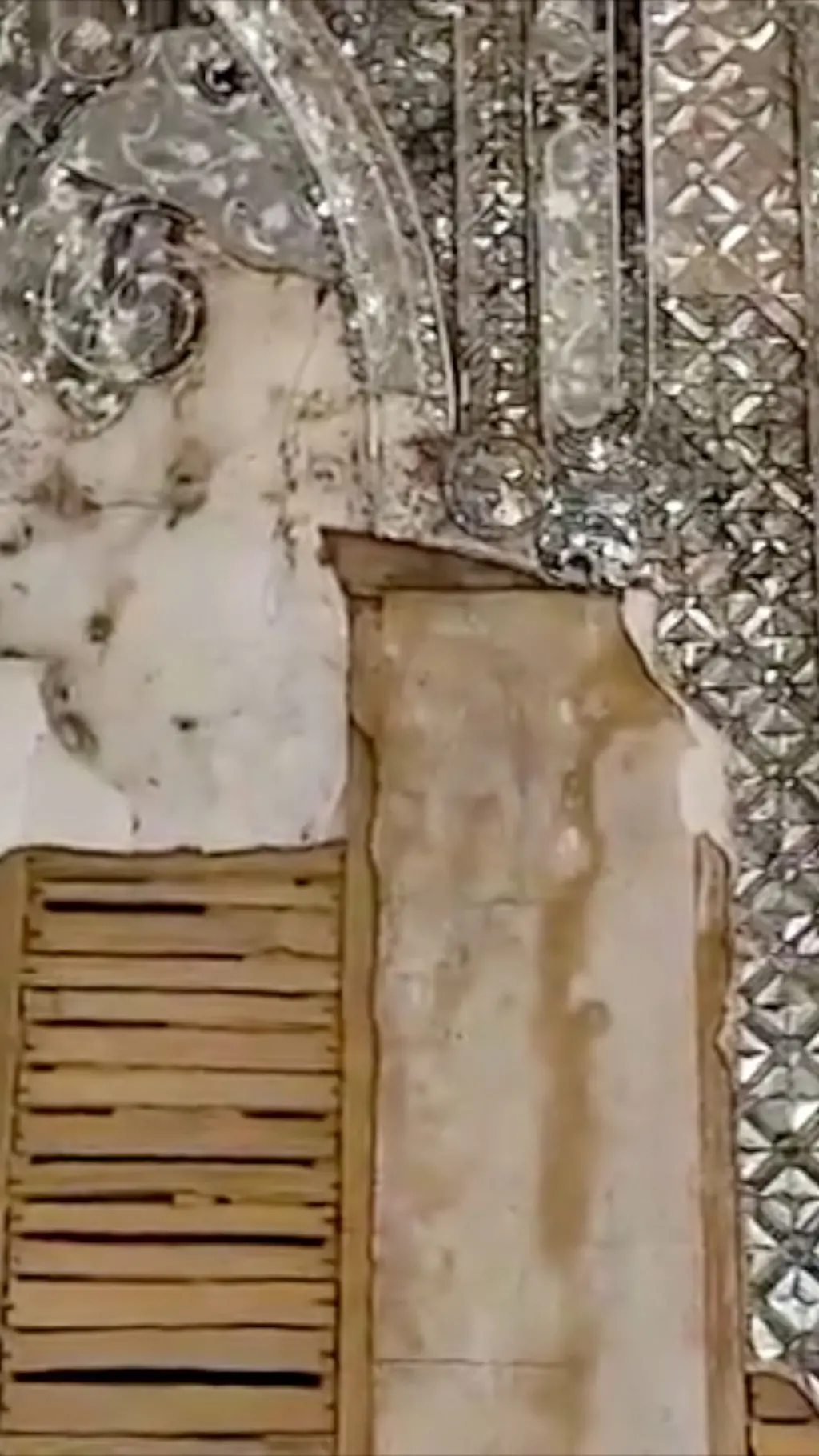 تصاویر جدید از خسارت‌های وارد شده به کاخ سعدآباد در جنگ