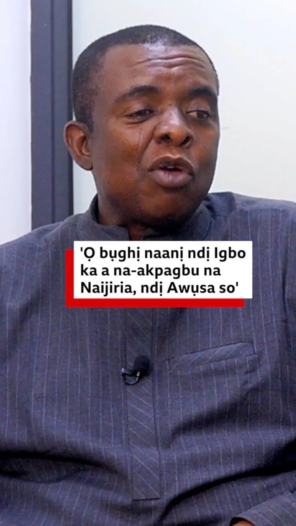 Foto ebe Timothy Ofoegbu na-ekwu okwu