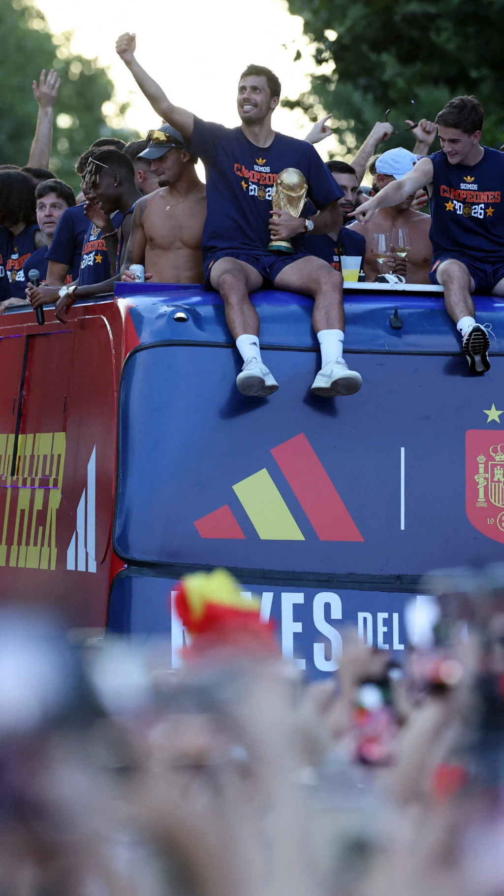 Festejos de la selección española