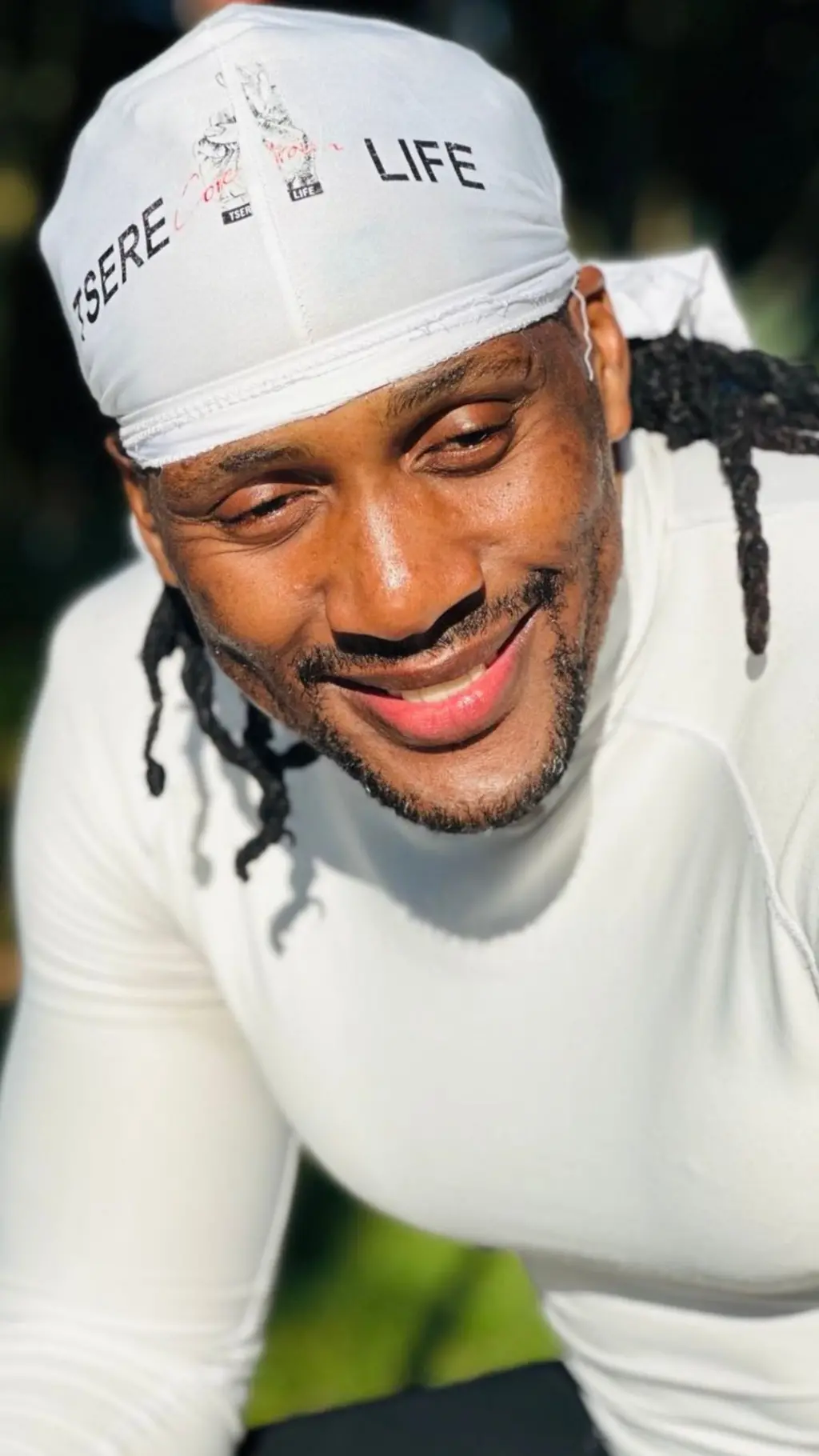 A man smiling for the camera