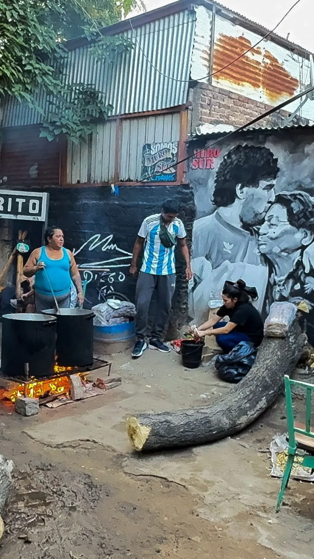 Kuća u kojoj je argentinska fudbalska legenda odrasla danas služi kao narodna kuhinja.