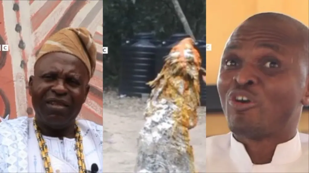 Aworan Baba Ọṣun, ojubọ tí ọrọ kan ati pasitọ tọrọ kan