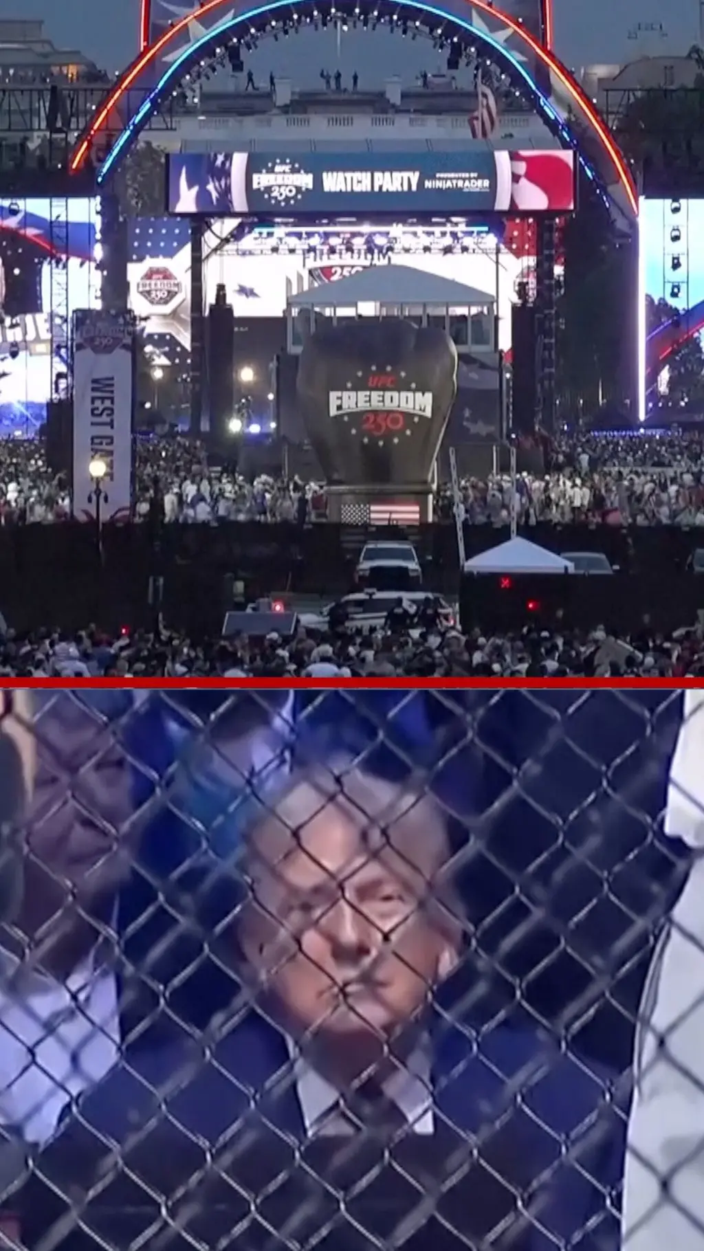 UFC borba u Beloj kući