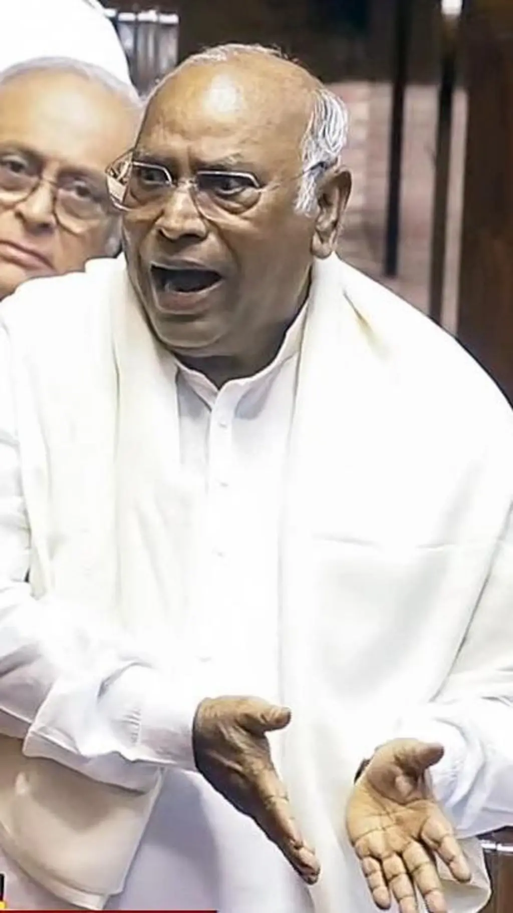 मल्लिकार्जुन खड़गे ने सदन में किस वाक्य का ज़िक्र किया?