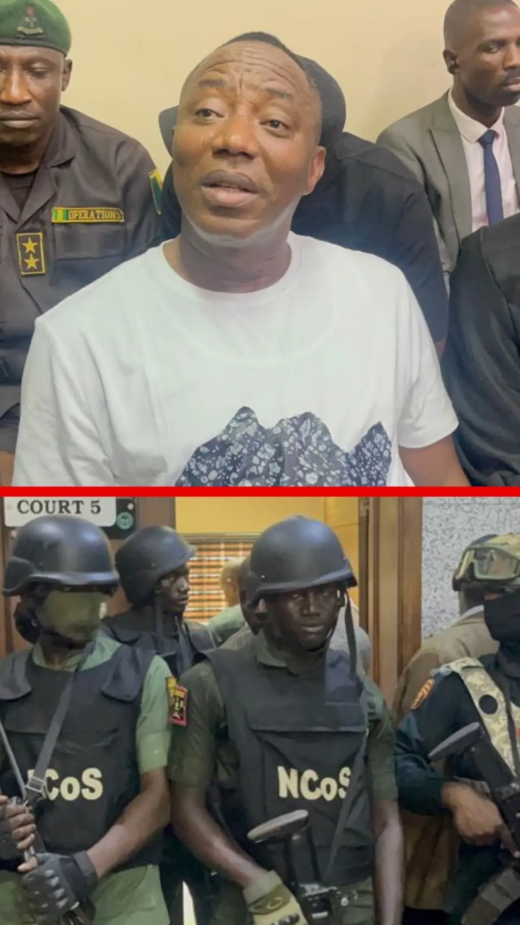 Omoyele Sowore in court