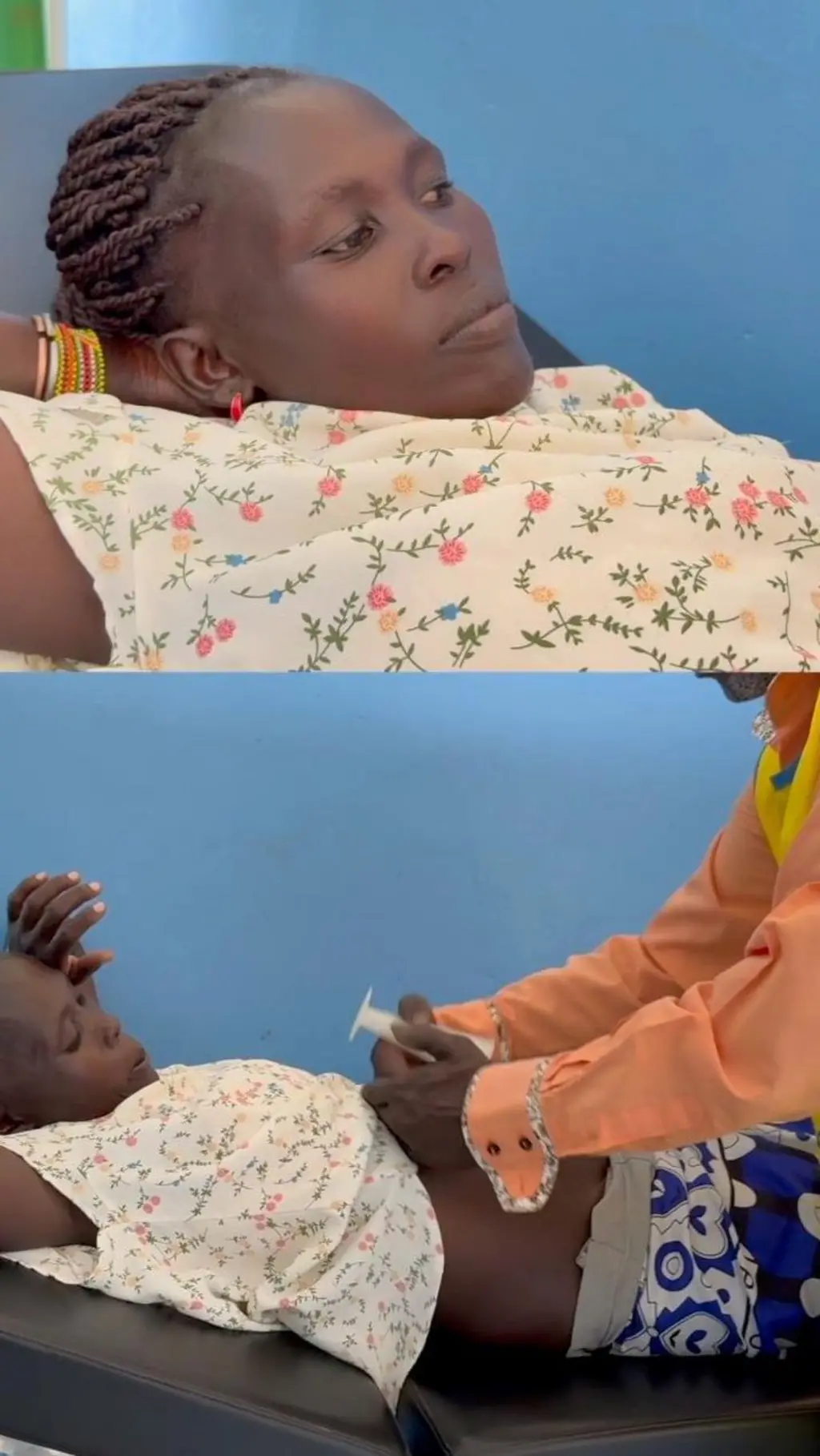 Homme qui consulte une femme