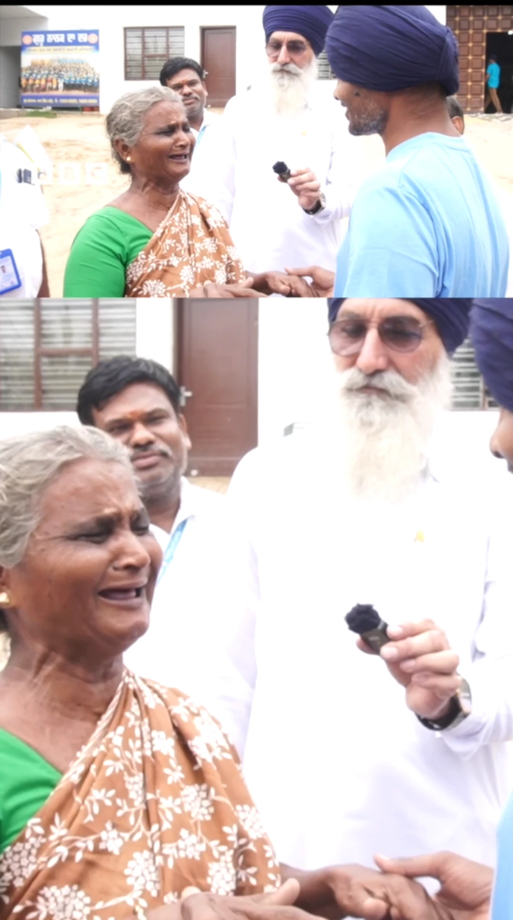தாயும் மகனும் சந்தித்துக்கொண்ட தருணம் 