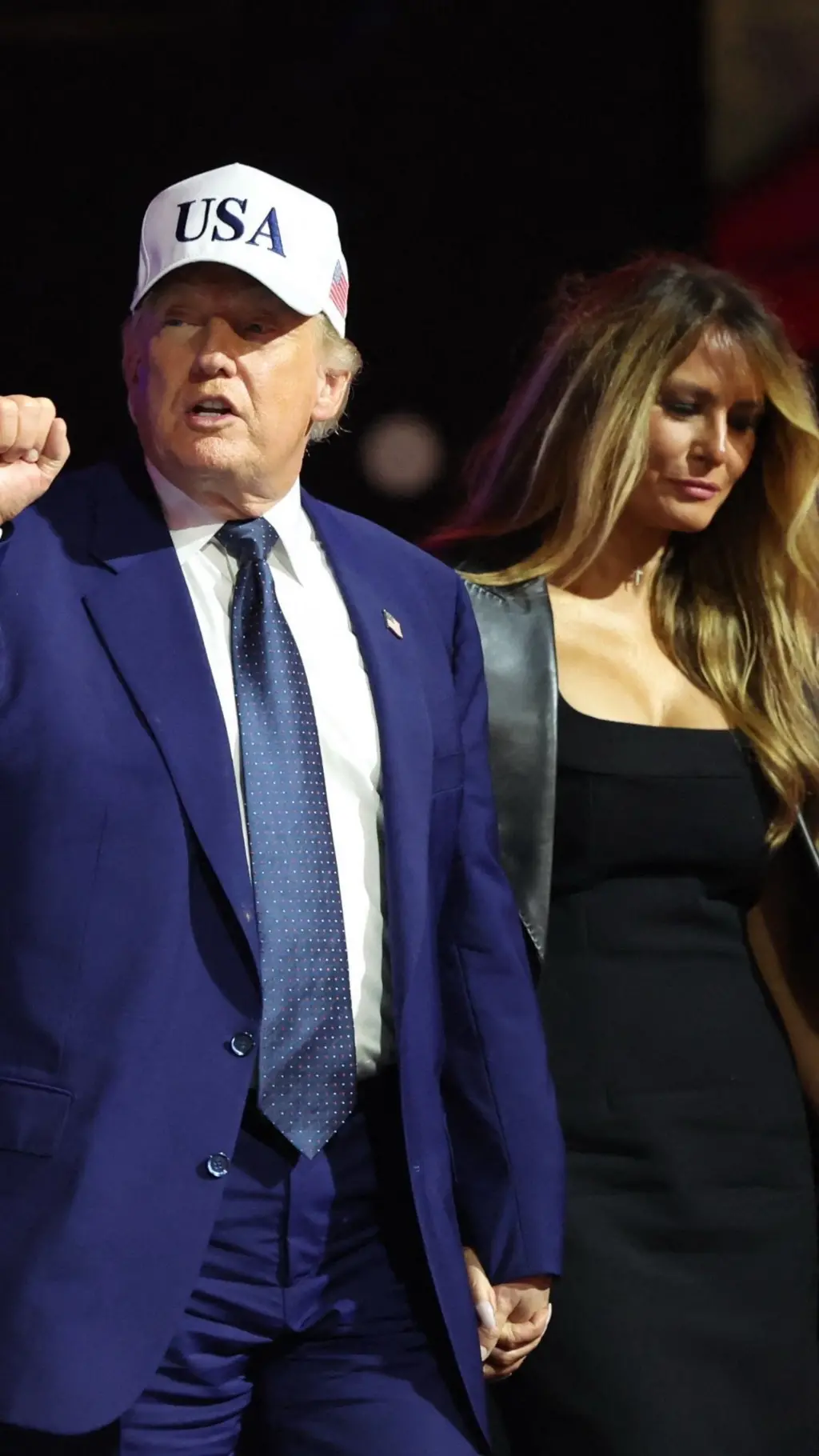 Дональд Трамп в день своего 80-летия.