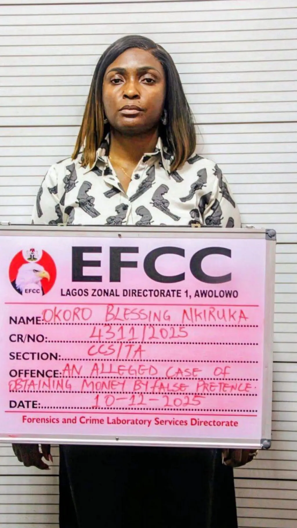 Ihe mere EFCC jiri kpụpụ Blessing CEO n'ụlọikpe