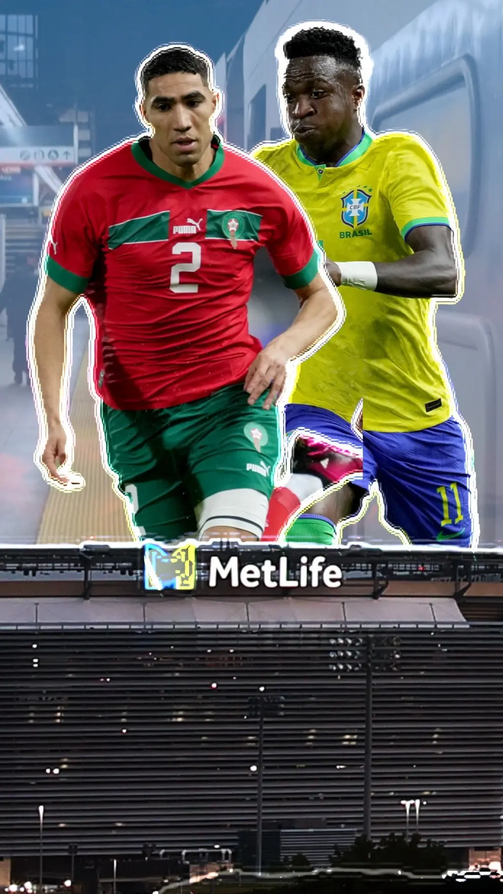 فينيسيوس وحكيمي وكأس العالم