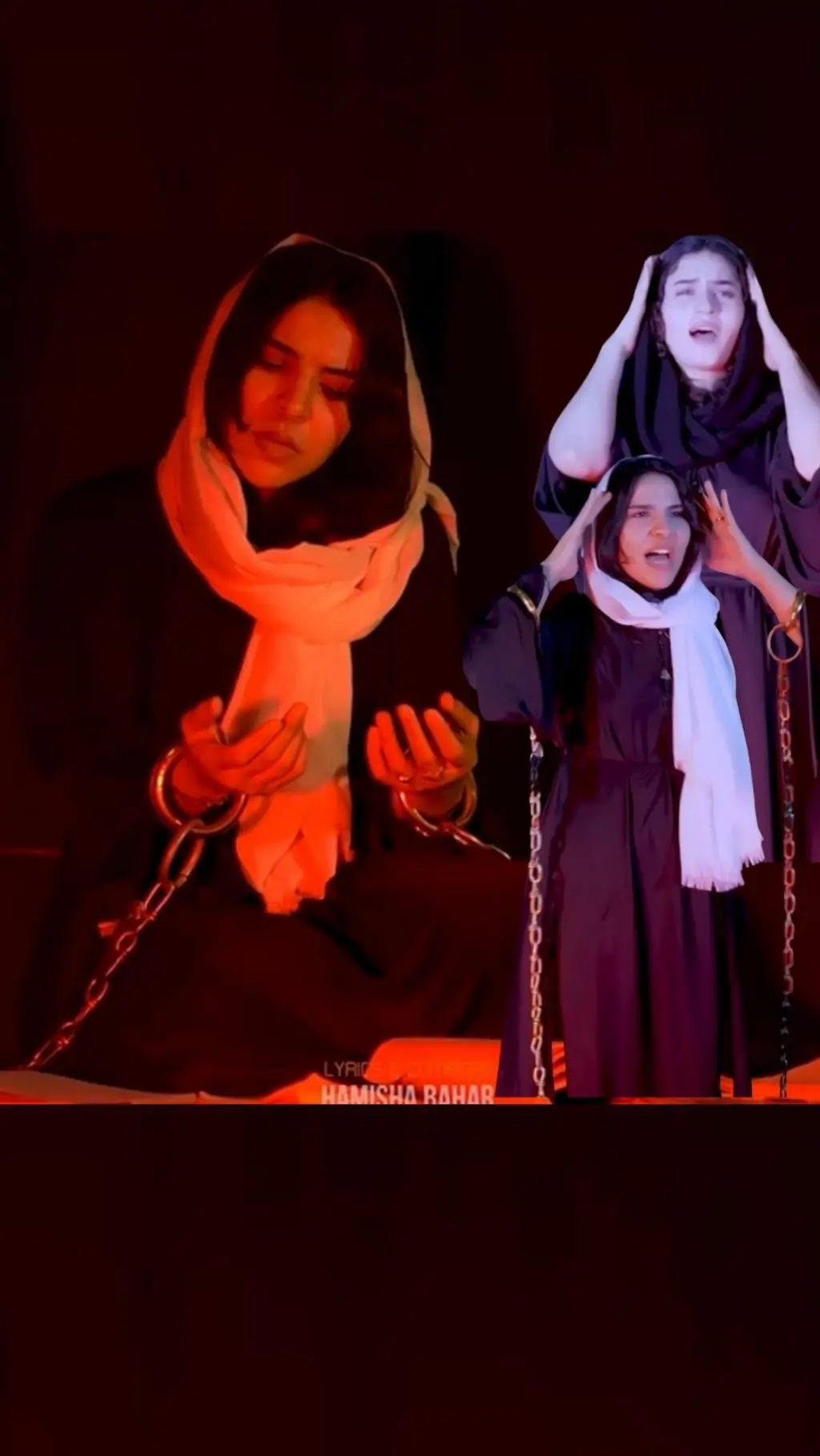عکس دختران از آهنگ دختر افغان
