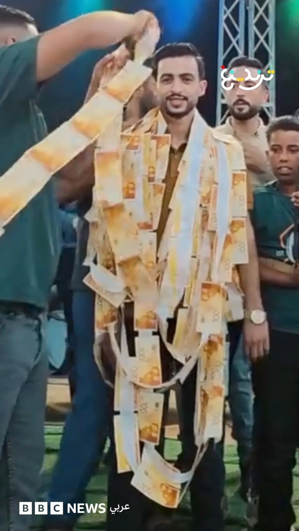 أطول نقوط عريس في غزة