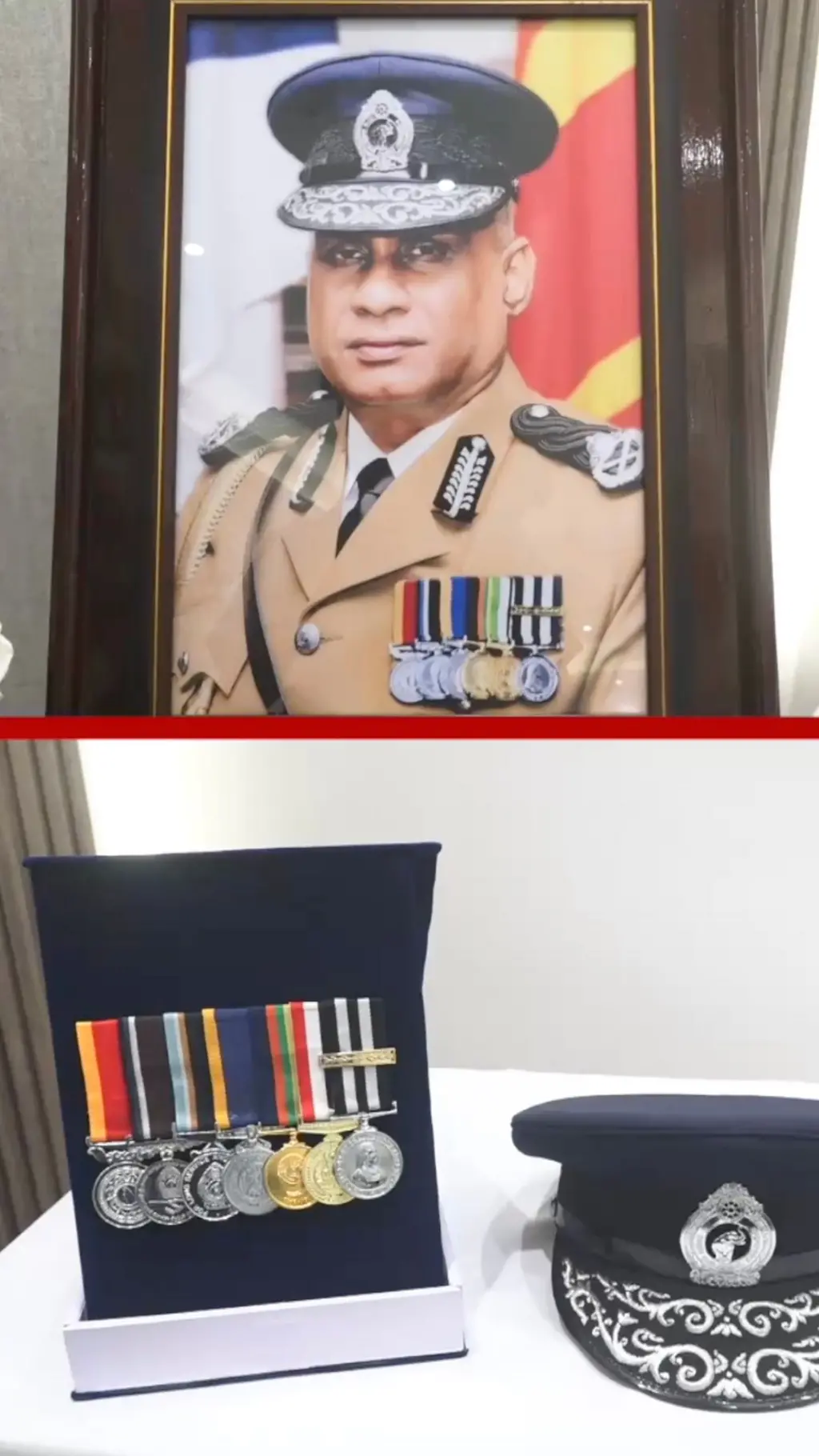 හිටපු පොලිස්පති සී.ඩී. වික්රමරත්නගේ දේහය පිළිබඳ අවසන් කටයුතු අද