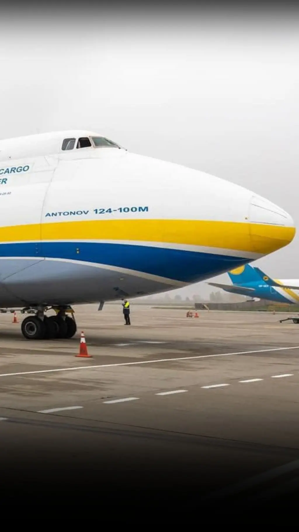 Дрон впав біля українського літака Ан-124 "Руслан" в аеропорту Лейпцига