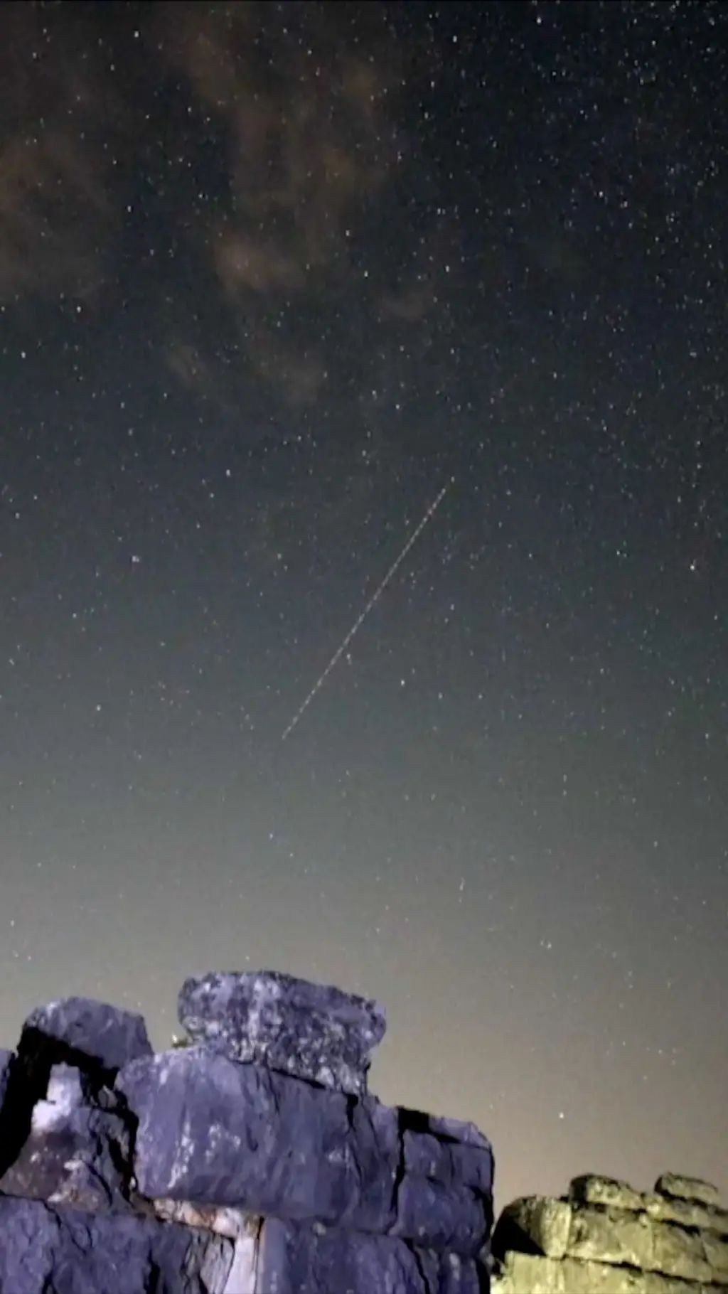 kisa meteora, nocno nebo, bosna