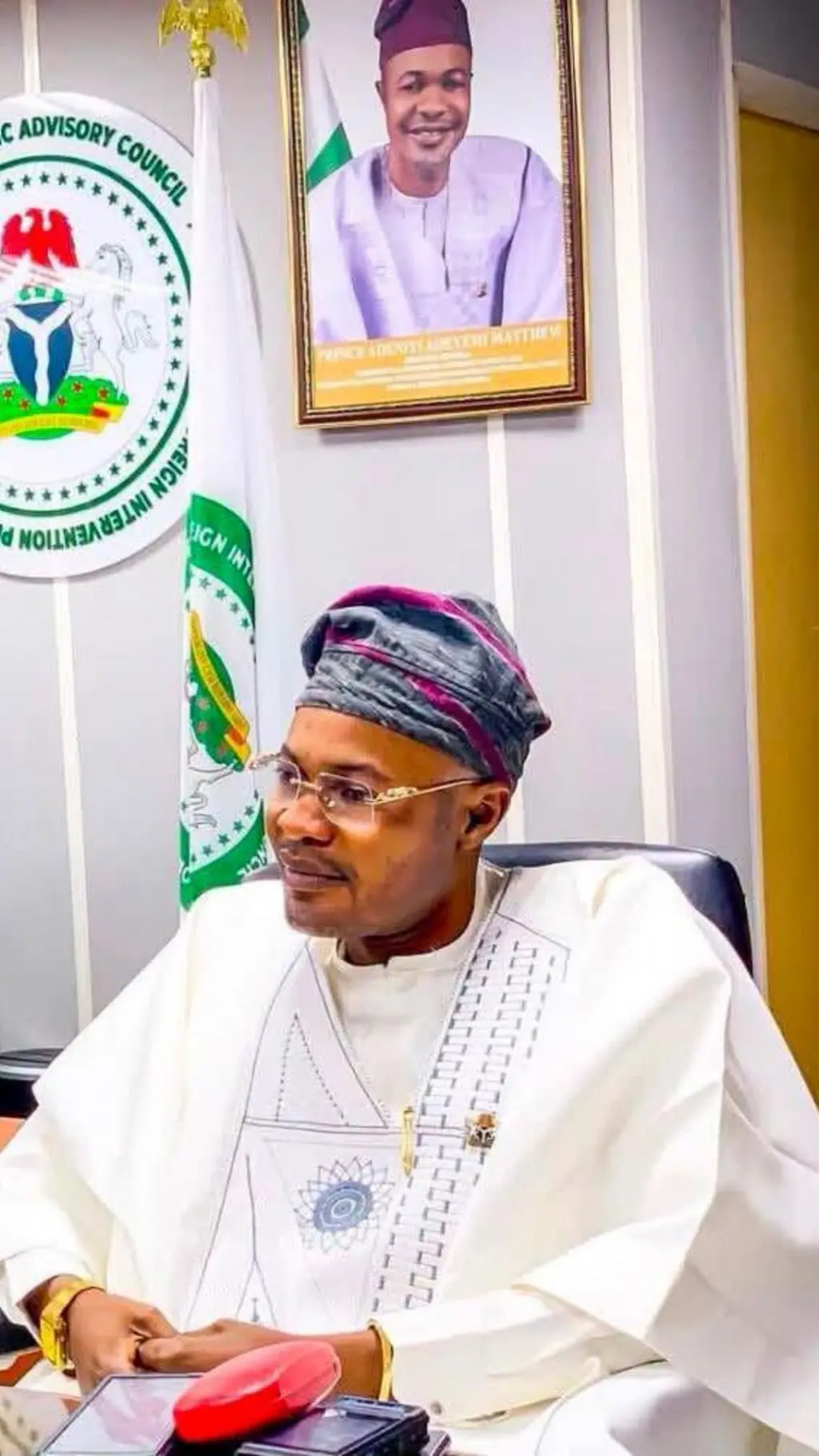 Adeniyi Adeyemi o hiwere ụlọọrụ gọọmenti adịgboroja?