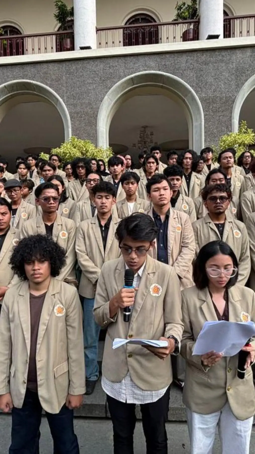 Pernyataan mahasiswa UGM atas kericuhan di acara diskusi: 'Kami sudah muak'