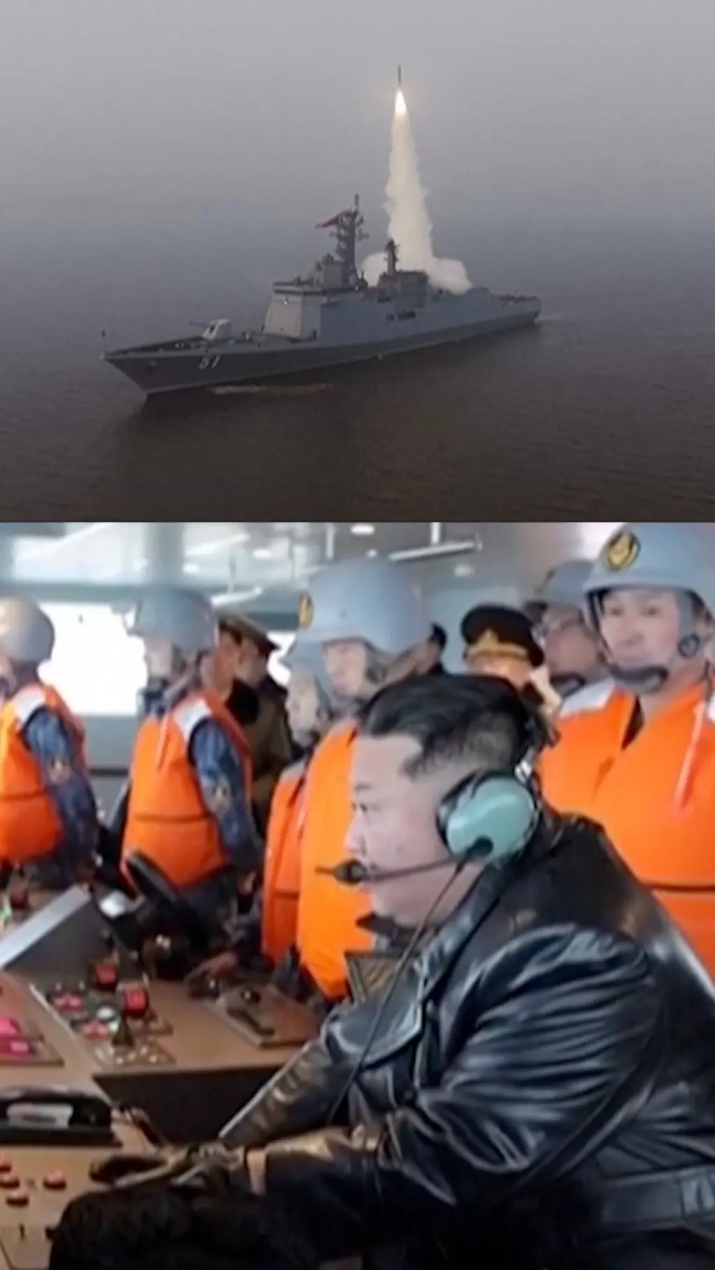 كيم جونغ أون وإطلاق صاروخ