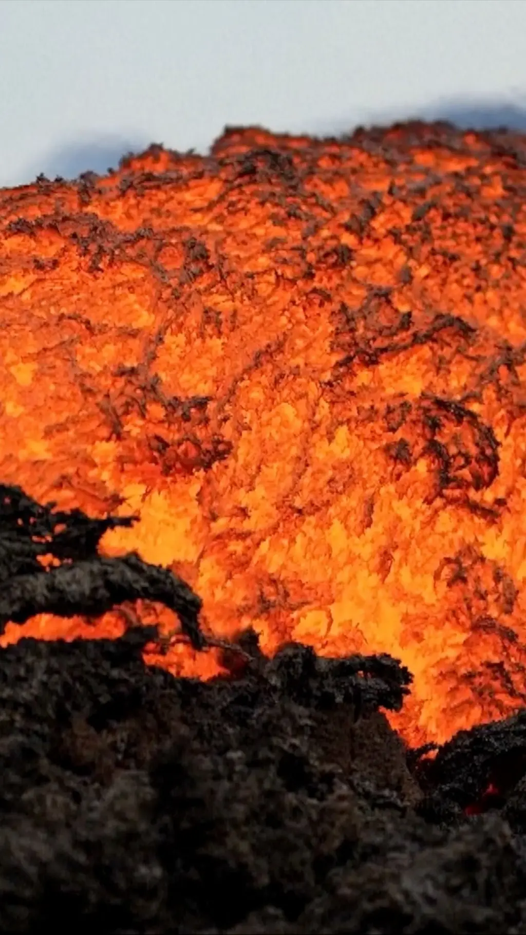 lava vulkan etna