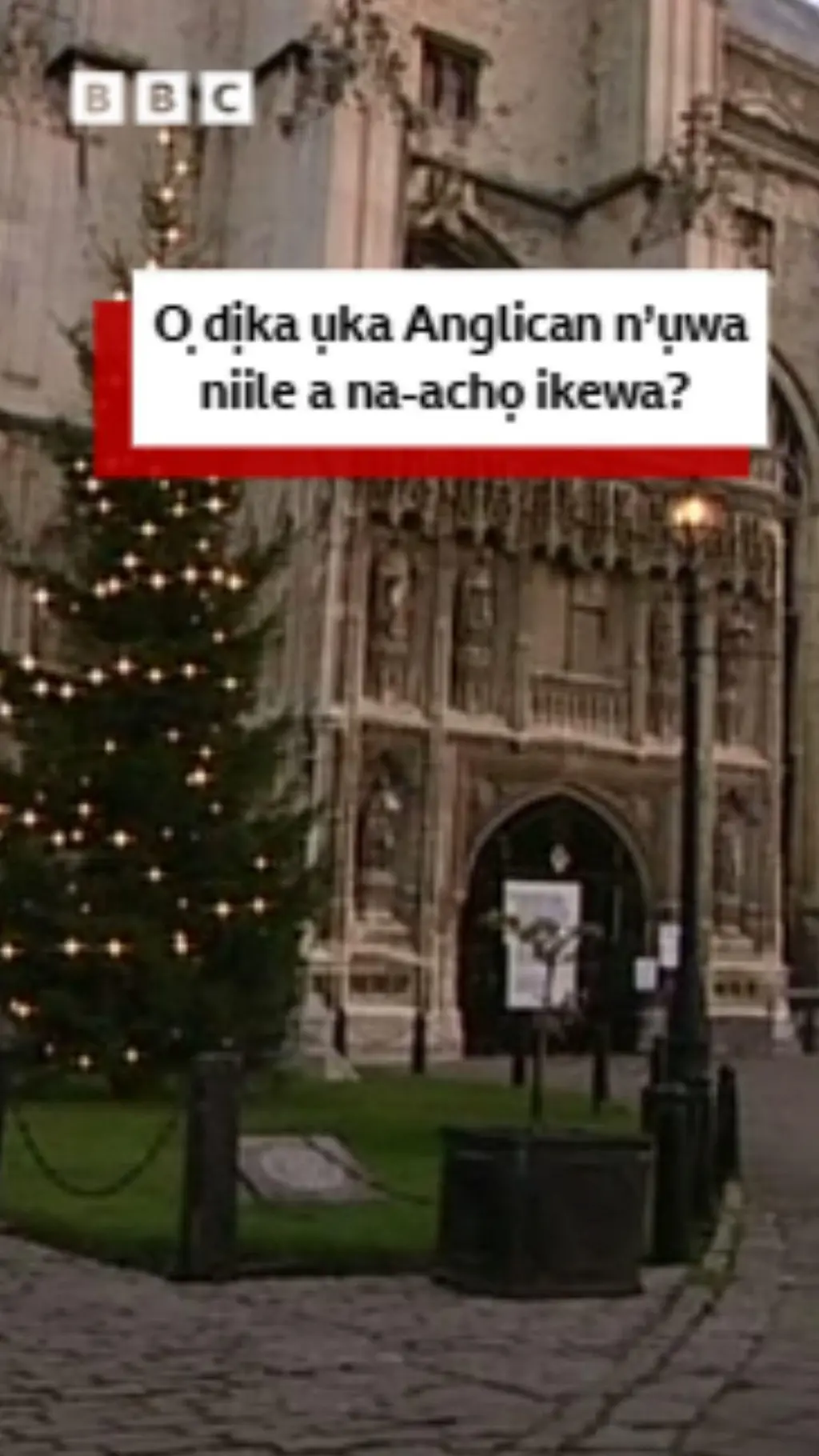 Ụlọ ụka Anglịcan n'England.