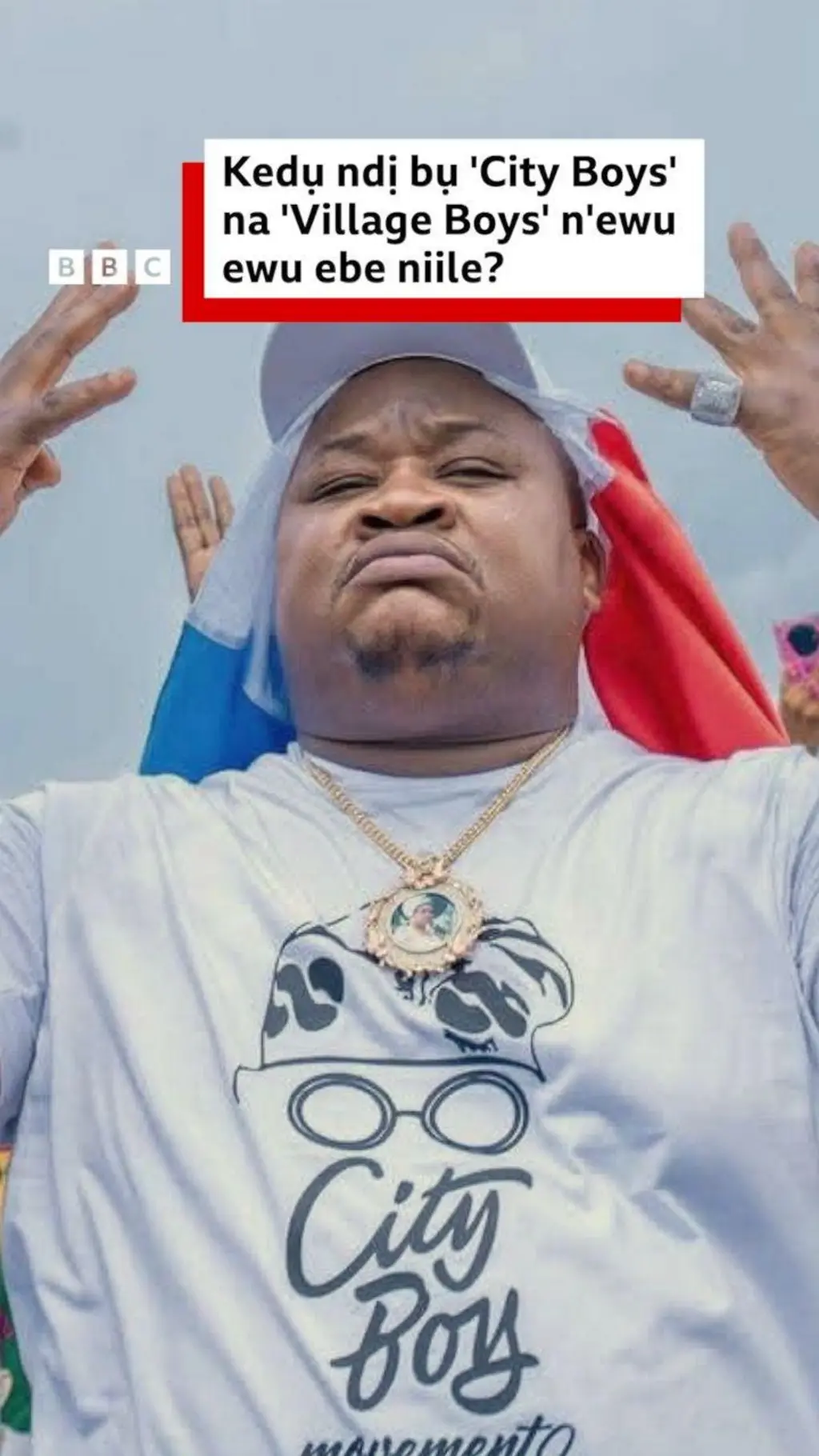 Pascal Chibuike Okechukwu a na-akpọ 'cubana chief priest'. 