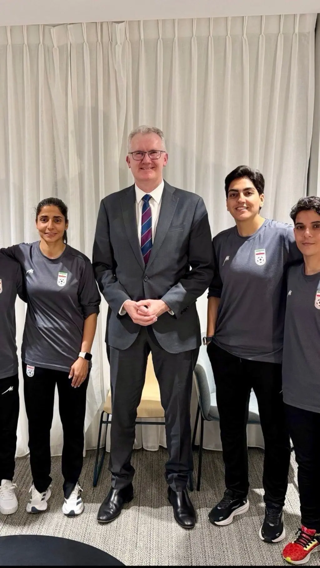 لاعبات كرة القدم الإيرانيات في أستراليا