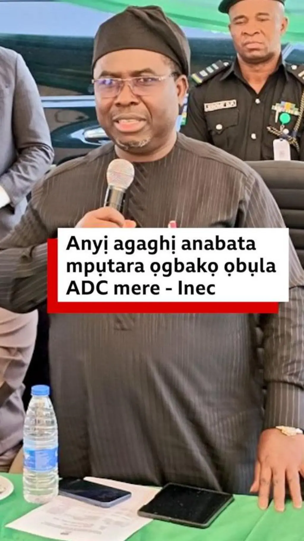 Foto Onyeisioche Inec bụ Joash Amupitan