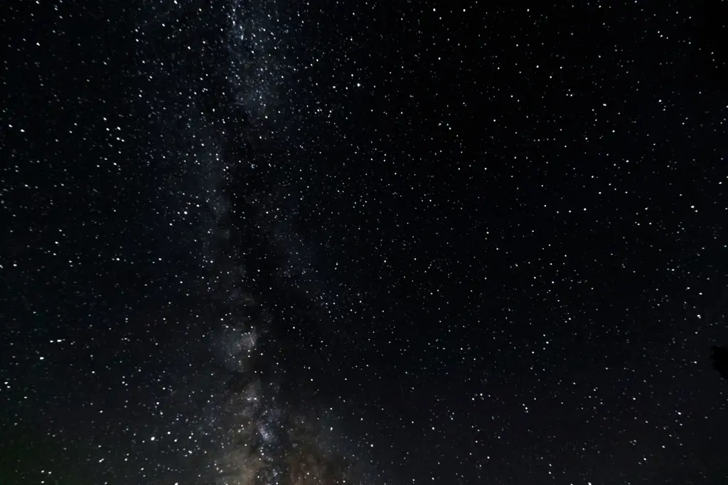 Céu cheio de estrelas