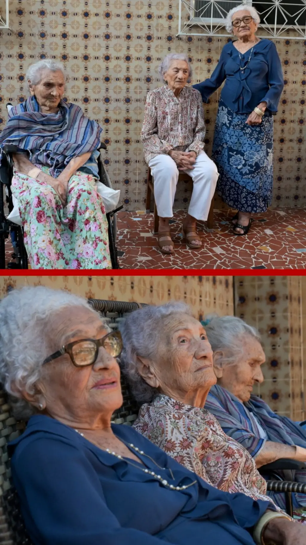 Tri sestre stogodišnjakinje, brazil