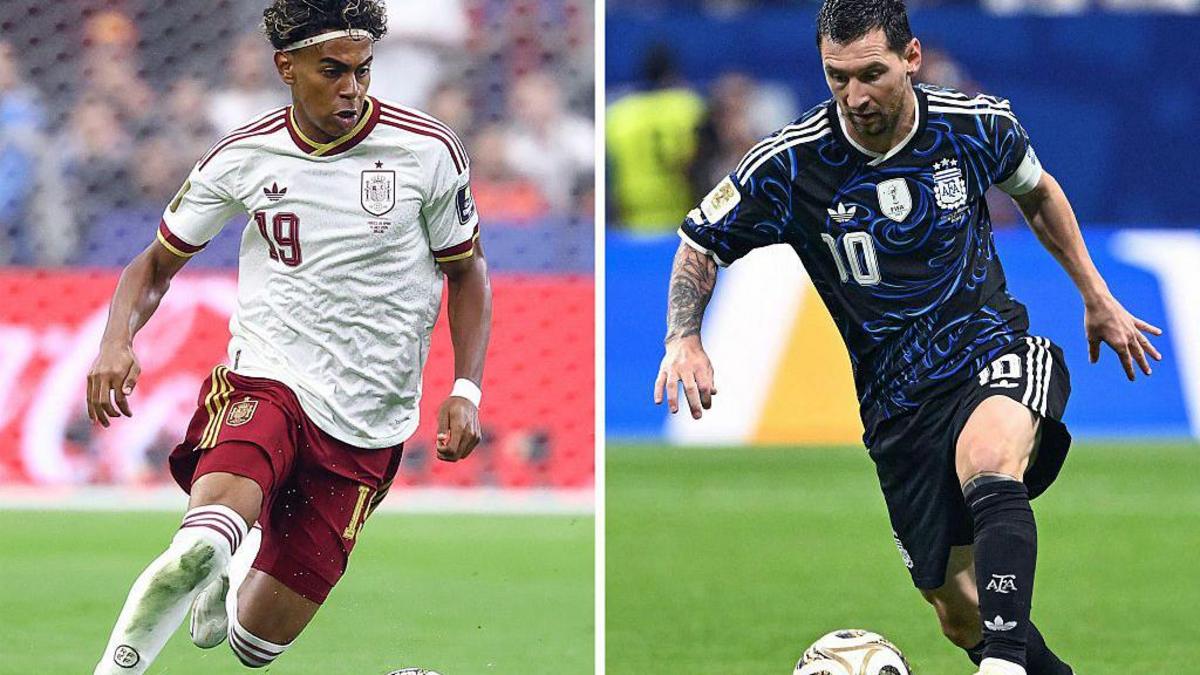 Argentina y España, dos "enemigos íntimos" que disputan una final de Mundial inédita