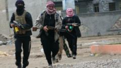 ஃபலுஜாவில் ஆயுதபாணிகள்