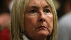 June Steenkamp, la mère de Reeva Steenkamp.