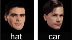 صورة لوجوه أشخاص مع كلمات