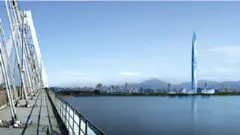 كيف سيبدو برج "انفينيتي تاور" من خلال التكنولوجيا الجديدة التي ستجعله يختفي وسط السماء