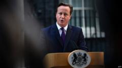 பிரிட்டிஷ் பிரதமர் டேவிட் கேமரன்