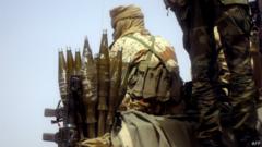 Les soldats se dirigeaient vers Aguelhoc, une commune située au nord de la région de Kidal, dans le nord du Mali.