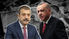 Şahap Kavcıoğlu ve Recep Tayyip Erdoğan