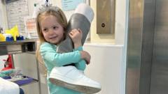 Olivia, la hija de Craig Mackinlay